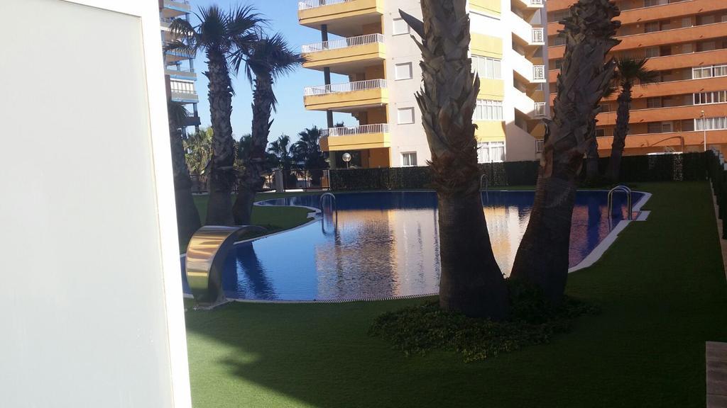 Ferienwohnung Apartamento Con Vista Al Mar Tavernes de la Valldigna Exterior foto