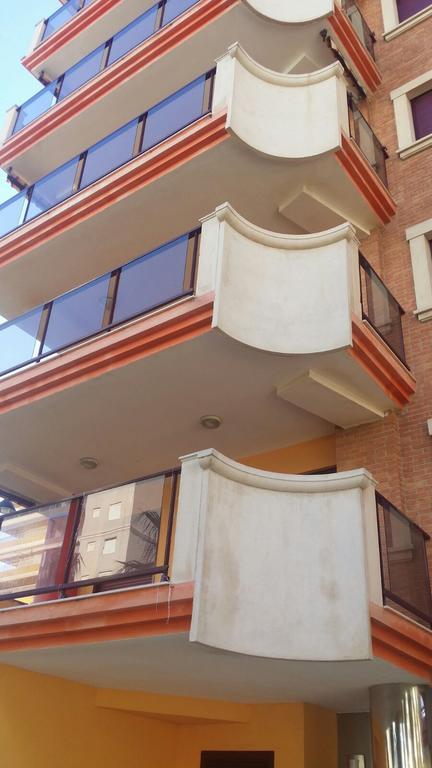 Ferienwohnung Apartamento Con Vista Al Mar Tavernes de la Valldigna Exterior foto