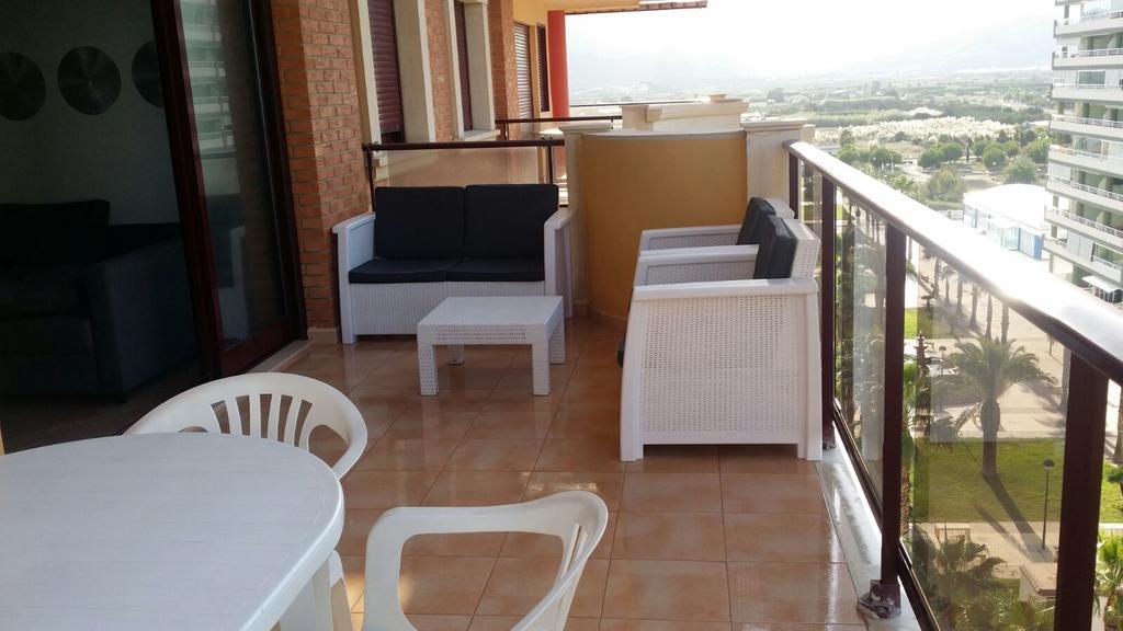 Ferienwohnung Apartamento Con Vista Al Mar Tavernes de la Valldigna Exterior foto