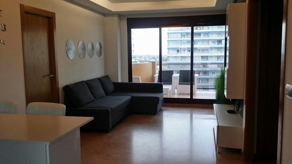 Ferienwohnung Apartamento Con Vista Al Mar Tavernes de la Valldigna Exterior foto